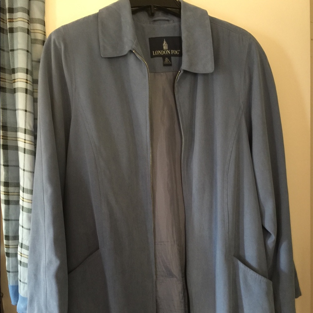 Women’s London Fog rain jacket and scarf